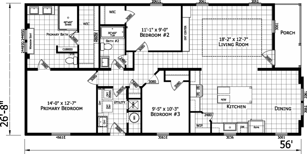 Elevate 56F - AB Flip Floor Plan